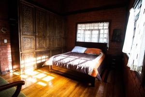 Posteľ alebo postele v izbe v ubytovaní Quinta Jessenita