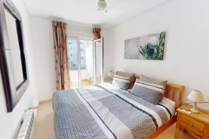 a bedroom with a bed and a window at Casa-Zeelandia Haciënda Riquelme Sucina Murcia in Sucina +53 photos