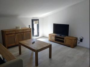 TV a/nebo společenská místnost v ubytování Luxury house Andrijana