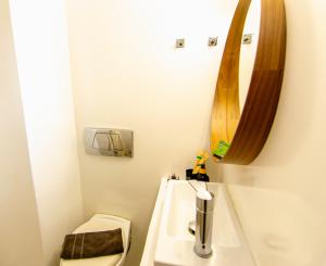 A bathroom at windmills suite by opus