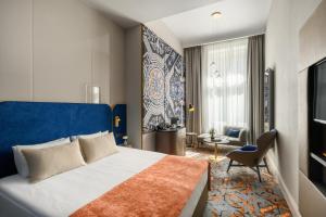 Posteľ alebo postele v izbe v ubytovaní Hotel Moments Budapest by Continental Group + 37 fotografií