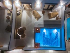 Koupelna v ubytování Electra Suites & Spa