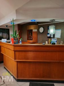 Vstupní hala nebo recepce v ubytování HOTEL HM + 23 fotografií