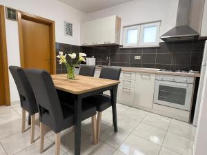 Kuchyň nebo kuchyňský kout v ubytování Apartman Krstičević