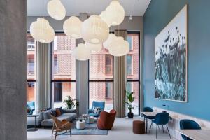 Posezení v ubytování Fairfield by Marriott Copenhagen Nordhavn