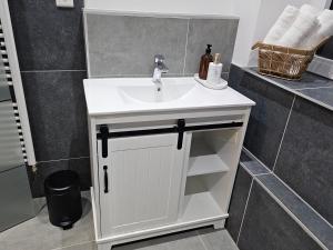 Η κουζίνα ή μικρή κουζίνα στο Cosy Apartment Kempen