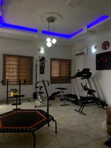 Fitness centrum a/nebo fitness zařízení v ubytování Stay with Ann