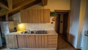 Kuchyň nebo kuchyňský kout v ubytování Casa Enrico