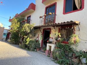 een huis met planten aan de zijkant bij Hotel Casa De Los Abuelos in Bernal