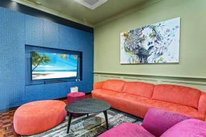 Area soggiorno di A Luxury Space with Playstation in Darling Harbour