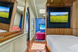 TV o dispositivi per l'intrattenimento presso A Luxury Space with Playstation in Darling Harbour