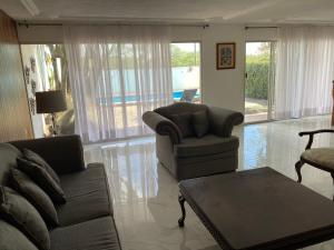 Posezení v ubytování Casa Valle Alto