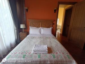 Ένα ή περισσότερα κρεβάτια σε δωμάτιο στο Toscana Villa Khao Yai