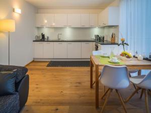 A cozinha ou cozinha compacta de Ferienhaus Sandra