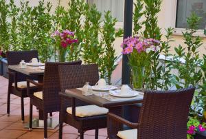 Zahrada ubytování LH Hotel Lloyd Roma