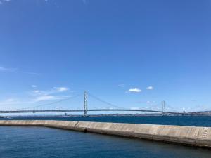 a bridge over a body of water at KiCHi - Vacation STAY 15503 in Awaji