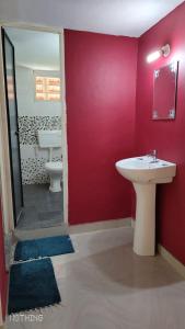 Koupelna v ubytování Coorg Divine spark home stay
