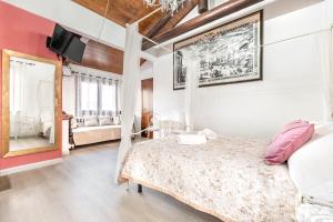 Postel nebo postele na pokoji v ubytování Residenza Bra Verona