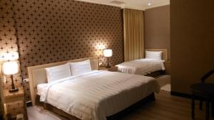 Letto o letti in una camera di A casa Hotel