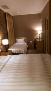 Letto o letti in una camera di A casa Hotel