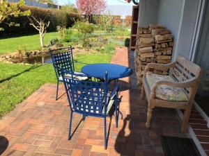 Zahrada ubytování Heikendorf Große Ferienwohnung mit Terrasse