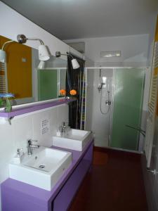 Koupelna v ubytování Sicily Rooms Enna