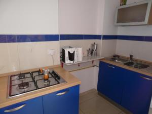 Kuchyň nebo kuchyňský kout v ubytování Sicily Rooms Enna