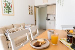 Kuchyň nebo kuchyňský kout v ubytování Platon Central Apartment
