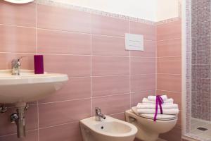 Koupelna v ubytování B&B Miracapri