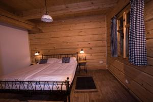 Letto o letti in una camera di Roubenka u sjezdovky - Bělá pod Pradědem – Filipovice