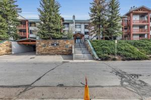an orange cone in front of a building at Ski In Ski Out 3BR Steps from Ski Resort in Park City