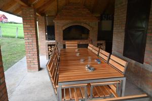 Patio nebo venkovní prostory v ubytování Tešić Seoska Idila