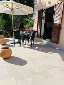 Patio nebo venkovní prostory v ubytování Villa LP Kokkino Chorio