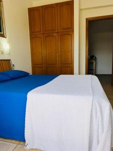 Postel nebo postele na pokoji v ubytování Villa LP Kokkino Chorio