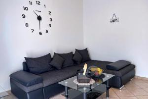 Posezení v ubytování Top Apartment - Panoramameerblick, Terrasse