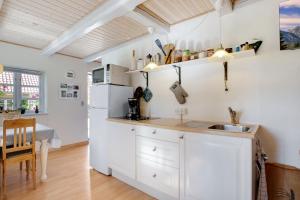 Kuchyň nebo kuchyňský kout v ubytování Amaliesapartment