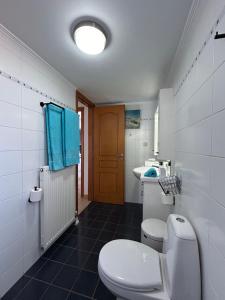 Koupelna v ubytování Villa LP Kokkino Chorio
