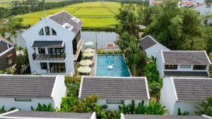 Bazén v ubytování Nghé Garden Resort Hội An nebo v jeho okolí