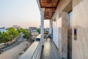 Balkón nebo terasa v ubytování Olagi Hotel 2