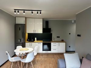 Η κουζίνα ή μικρή κουζίνα στο Apartament Helenka