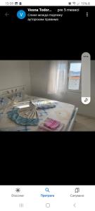 a picture of a bed in a room at Apartments Snezana in Bar