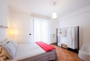Posteľ alebo postele v izbe v ubytovaní Casa Alpi 44 - Two bedroom flat with huge balcony