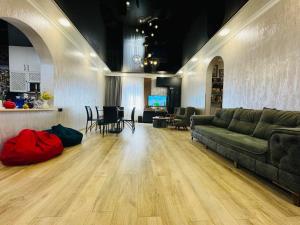 Χώρος καθιστικού στο Ios Guest House