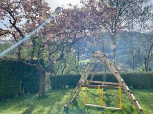 Plac zabaw dla dzieci w obiekcie Stubai Apartment Telfes