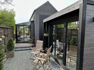 Patio nebo venkovní prostory v ubytování Sunset Tiny House GbR