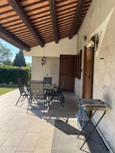 A patio or other outdoor area at Casa Camilla