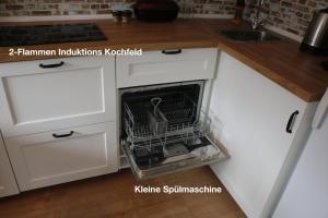 Kuchyň nebo kuchyňský kout v ubytování Ferienwohnung Katharina II