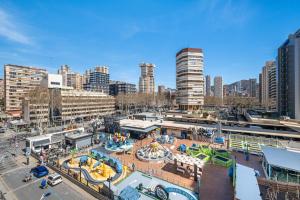 Výhľad na mesto Benidorm alebo výhľad na mesto priamo z apartmánu