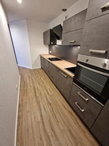 Η κουζίνα ή μικρή κουζίνα στο Appartement Am Wald +2 φωτογραφίες