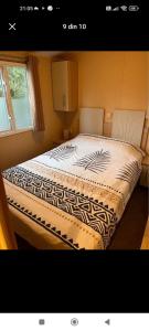 Postel nebo postele na pokoji v ubytování Bungalow WILLERBY